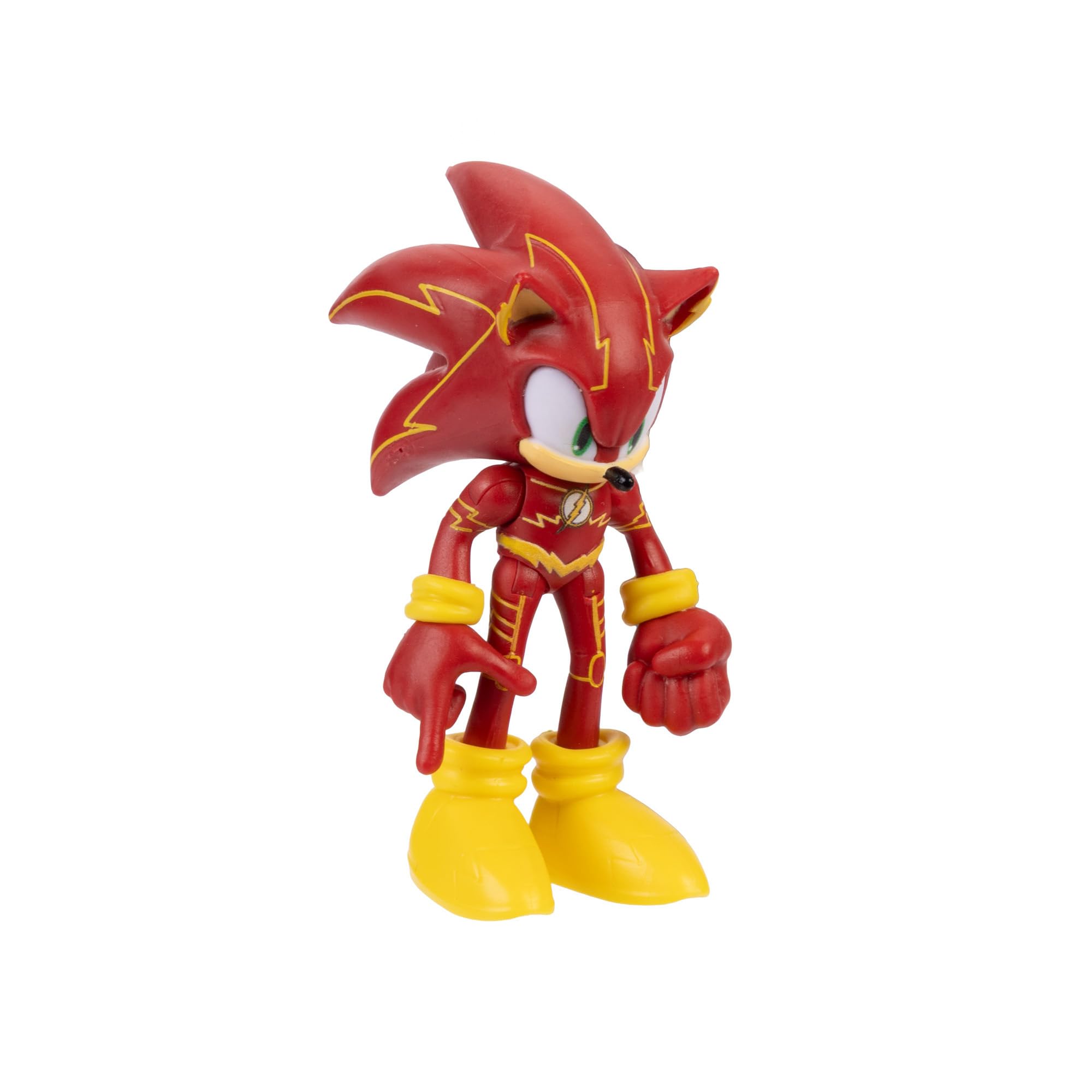 DC x Sonic as The Flash 6 cm Action Figure, Officially Licensed by