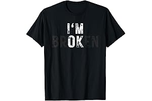 I'm Ok Broken T-Shirt | Distressed Graphic Tee
