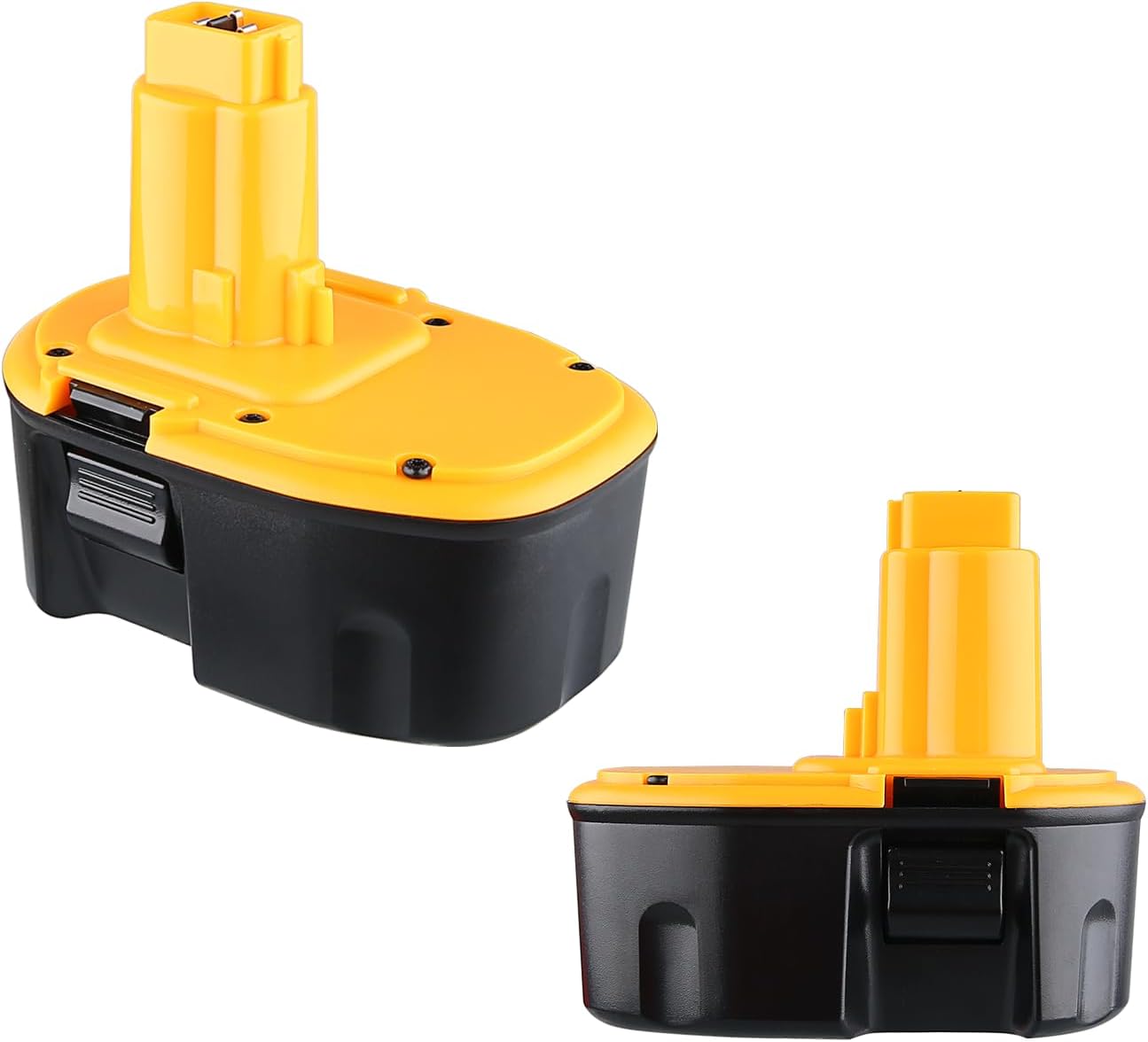 DC9091 4.8Ah 2Pack Ni-MH Replacement for Dewalt 14.4V Battery, Compatible with Dewalt 14.4V Crodless Power Tools