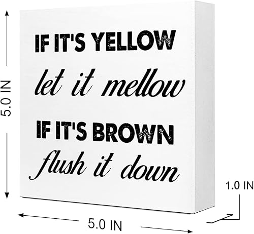 Miniatura 2 de Letrero inspirador de madera para decoración de escritorio para el hogar, baño, escritorio, estante y decoración de mesa (Hello There Handsome)