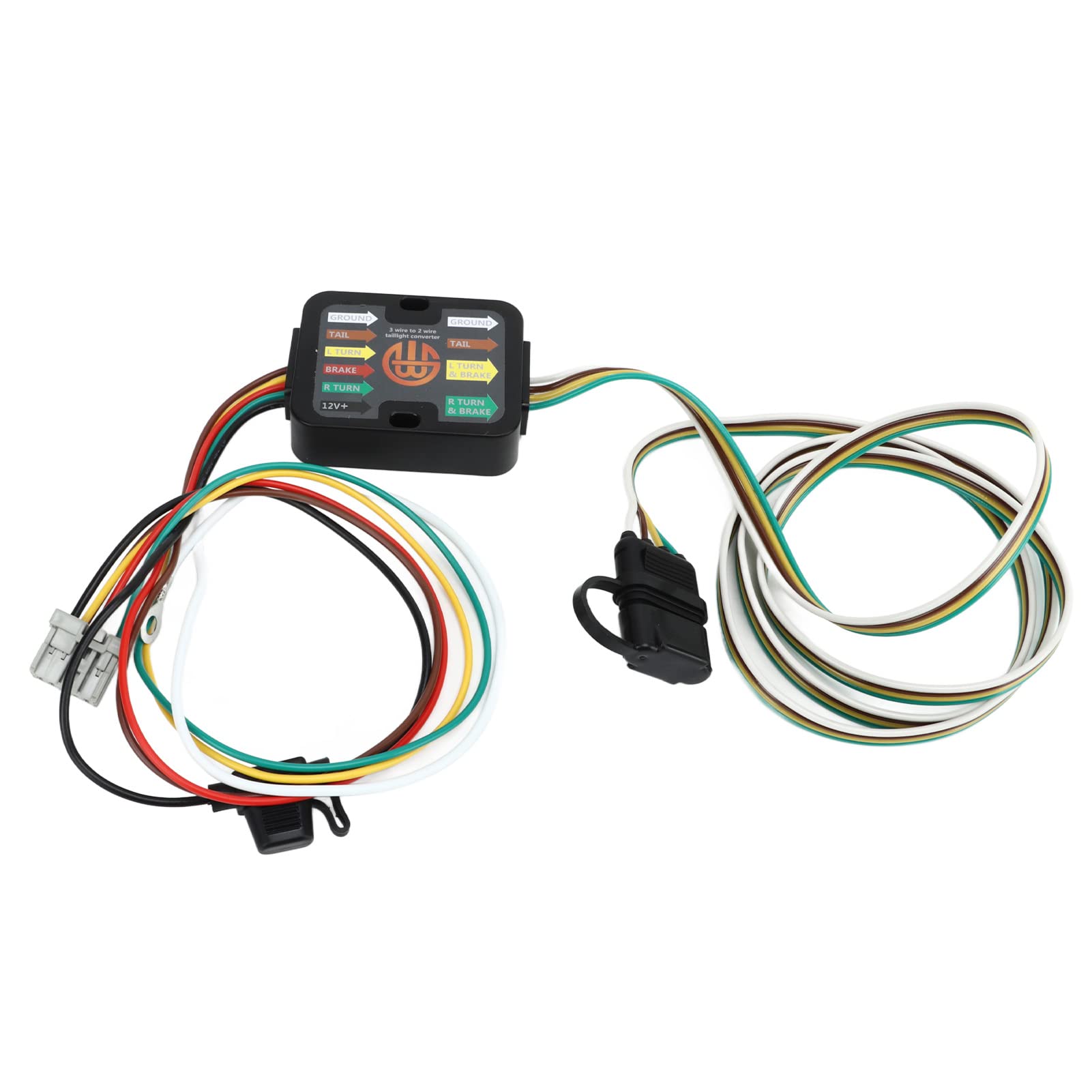 Arnés de Cableado de Remolque de 4 Pines 56161 Kit de Conector Duradero para Luces de Remolque Odyssey 2005-2010 de Fácil Instalación