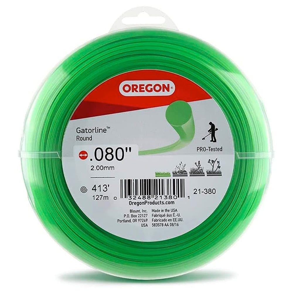Oregon Gatorline Round Weed Wacker/String Trimmer Line.080 416 ft