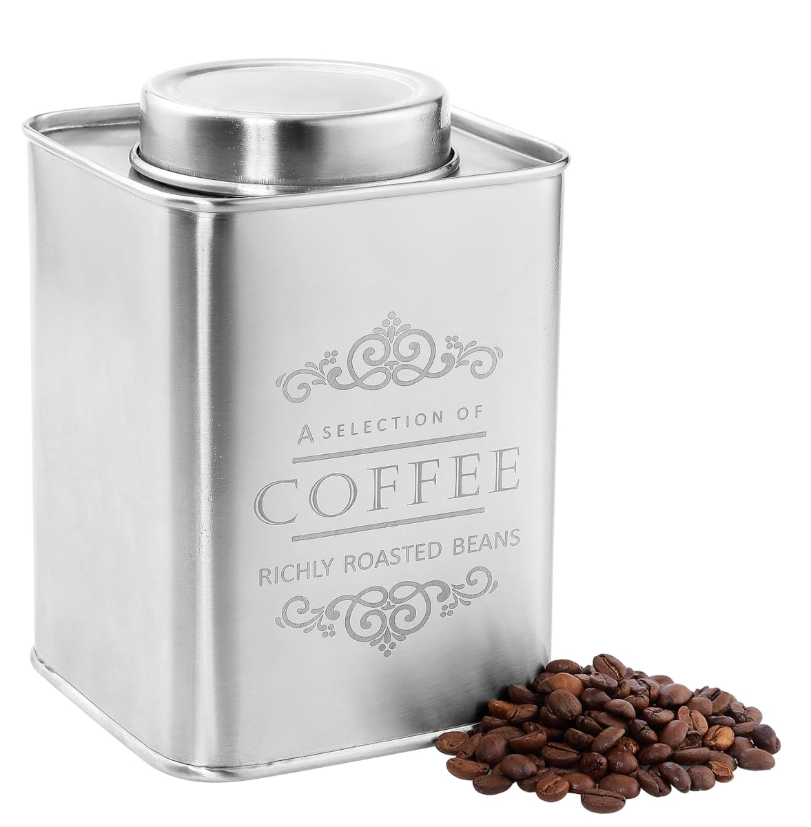 Zassenhaus Coffee Vorratdose, Grau, 1000g