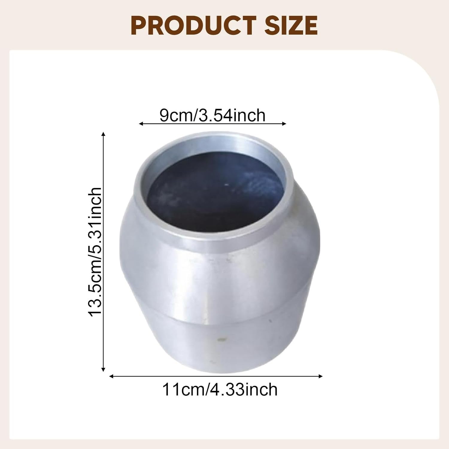 Dog Scent,Scent Work Professional Pet Supply Aluminum Dog Nose Train Container,Smell Training for Home, Pot Dia 11cm
