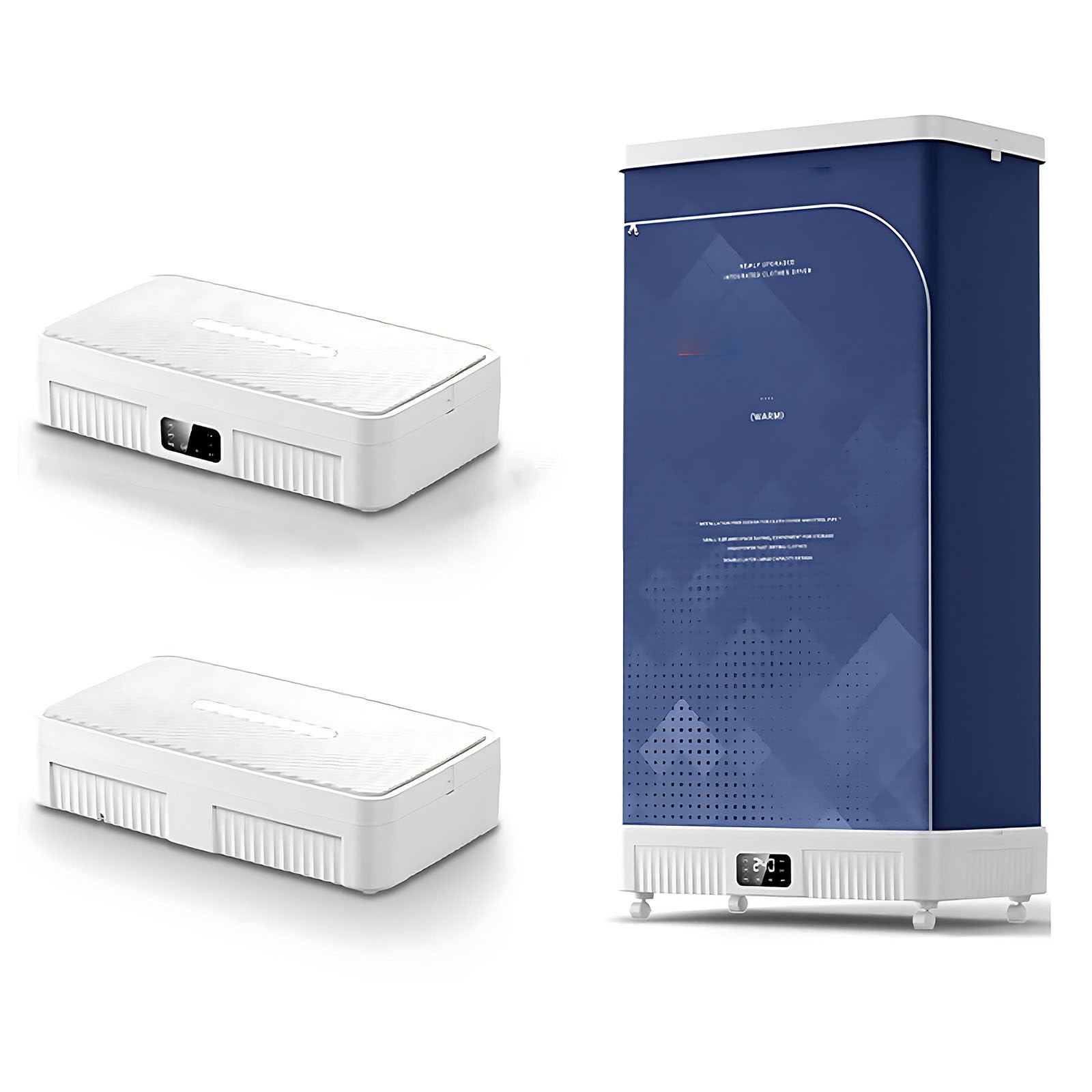 Secadora De Ropa Plegable Automática, Portátil, De Doble Capa, 2000 W, Ideal para Apartamentos, Caravanas U Otros Espacios Reducidos