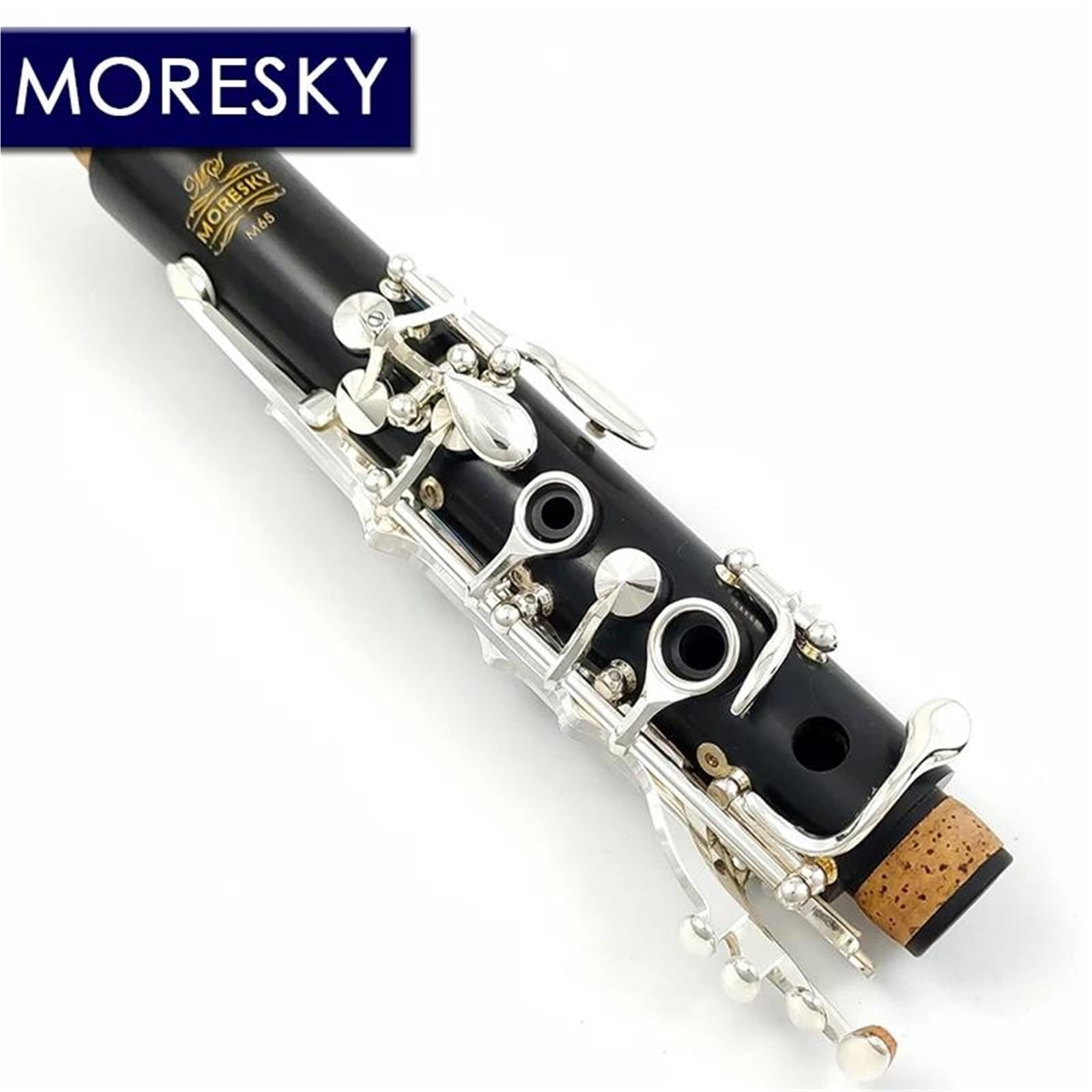 Amazon | 初心者クラリネット 楽器 MORESKY クラリネット Bb 黒檀銀