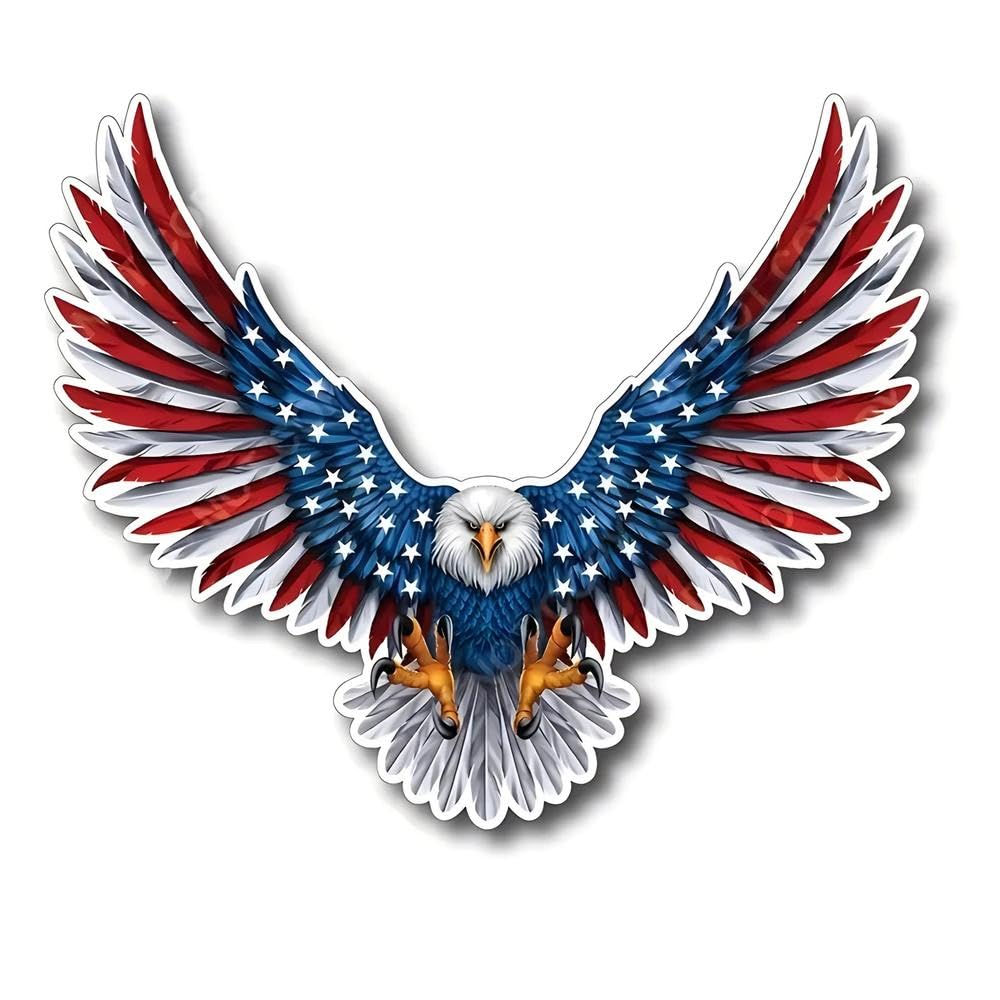 Auto Accessory Bald Eagl Sticker Waterproof Car Sticker Vinyl Decal Cool Car Styling Car Accessories
