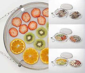 Amazon.co.jp: 干しかご ドライフルーツバスケット 2段 日本製