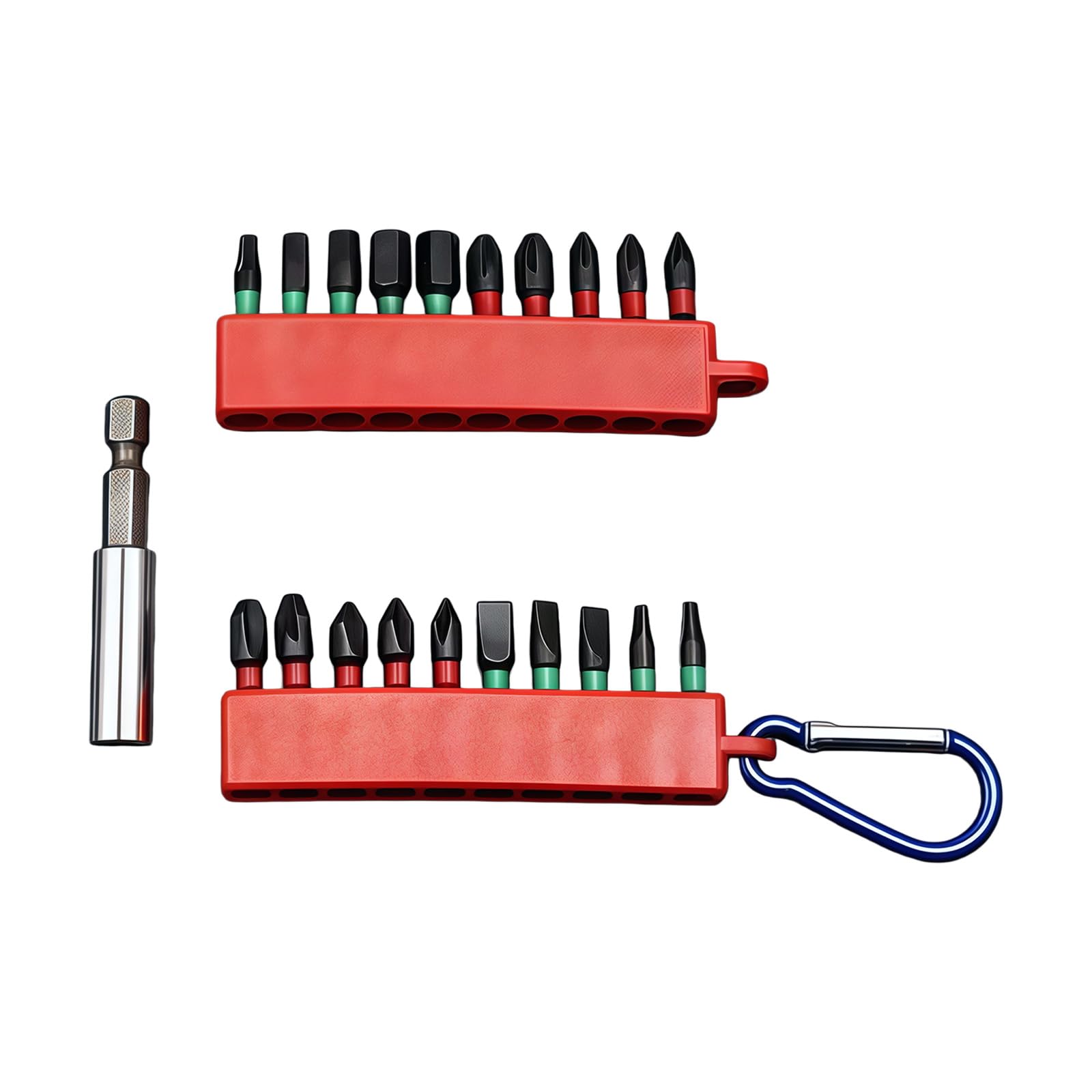 Yanzunlrn 21Pcs Long Screwdriver Bit Set With Quick Releases Adapter For Electric Drills And Manual Tool Screwdriver Bit Set