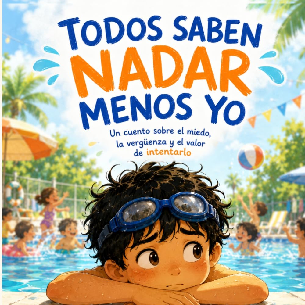 Todos saben nadar menos yo: Un cuento sobre el miedo, la vergüenza y el valor de intentarlo (Cuentos para entender lo que sentimos)