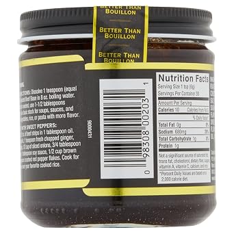 Better Than Bouillon Premium Roasted Beef Base, Made with Seasoned Roasted Beef, Blendable Base for Added Flavor, 38 Servings Per Jar, 8 Ounce Jar (Pack of 2)