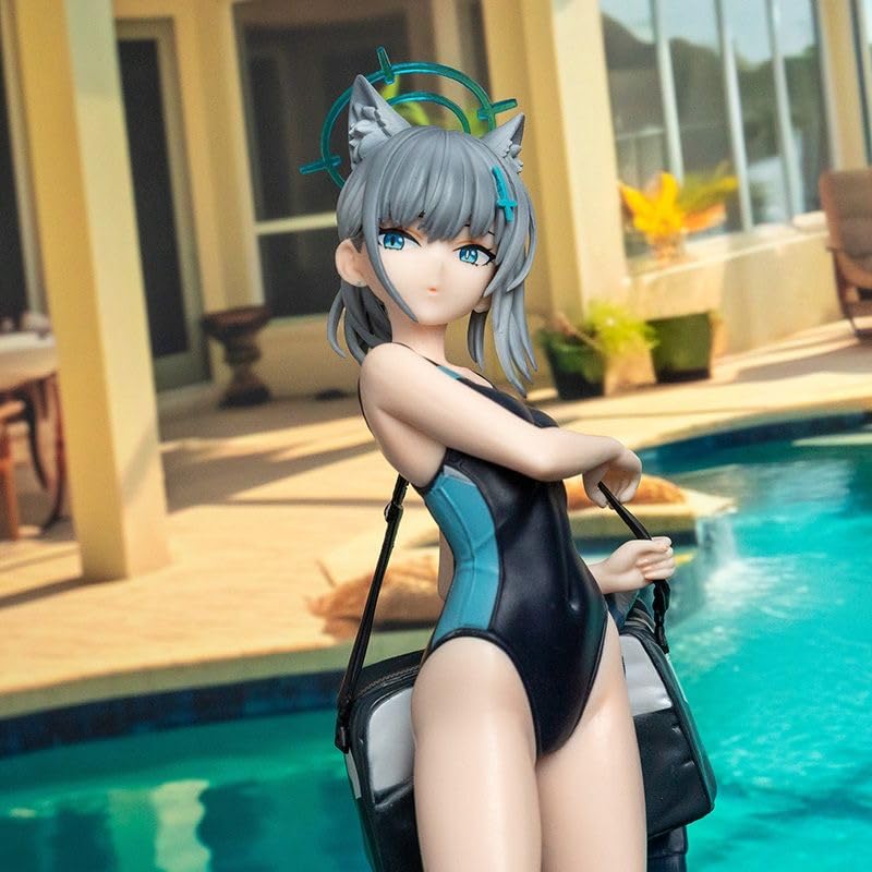 ブルーアーカイブ 砂狼シロコ 1/7 スケールフィギュア Amazon.co.jp: ブルーアーカイブ Blue Archive 砂狼シロコ[水着