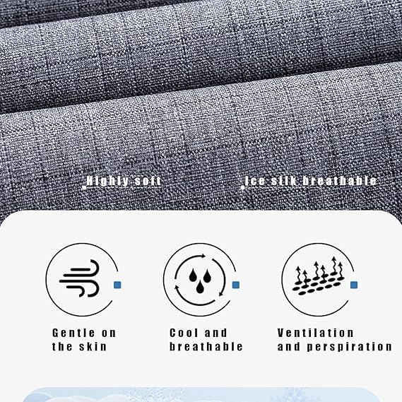 Caloset Cargo Stretch Pants, Icestrider - Men's Super Stretch Loose Fit Pants, Elastic Waist Denim Trousers4