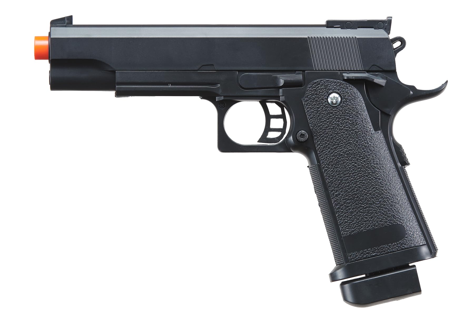 250 FPS M1911 Custom Durable Plastic Spring Airsoft Pistol (Color: Black)