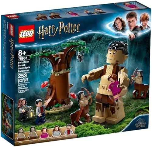 LEGO Harry Potter Forbidden Forest: Umbridge's Encounter 75967 Juguete mágico del bosque prohibido de Harry Potter y la Orden del Fénix (253 piezas)