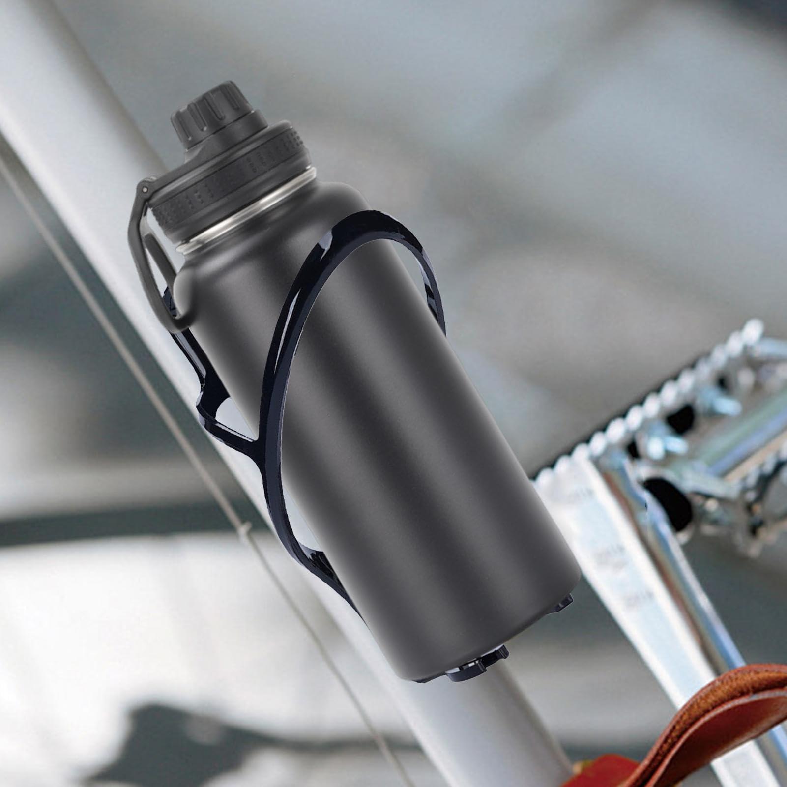 MRKU Fahrrad-Wasserflaschenhalter, Fahrrad-Wasserhalter, Getränkebecherhalter, leichte Fahrrad-Flaschenhalterung, Flaschenhalter, Wasserflaschenhalter, Fahrradzubehör
