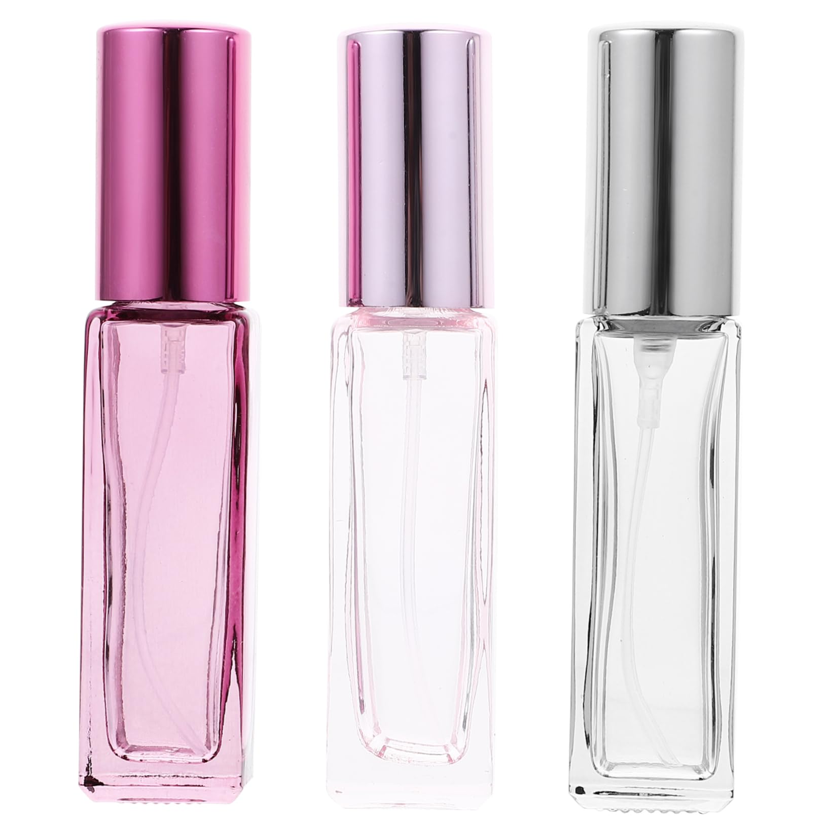 FRCOLOR 15 bottiglie di profumo di dimensioni da viaggio, pompa di ricarica per profumi, borse, bottiglie spray, bottiglia di profumo ricaricabile, per viaggi, simulazione di