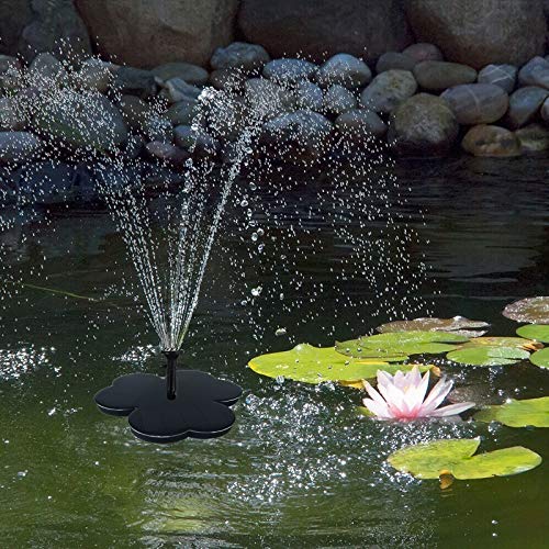 5 Shapes Powered Fountain Birdbath Waterpomp drijvende tuin Decoratieve Fountain Nozzle Pool Ponds fuentes de jardin Accessoires voor fonteinfonteinen in de tuin (Color : Shape D) - Image 5