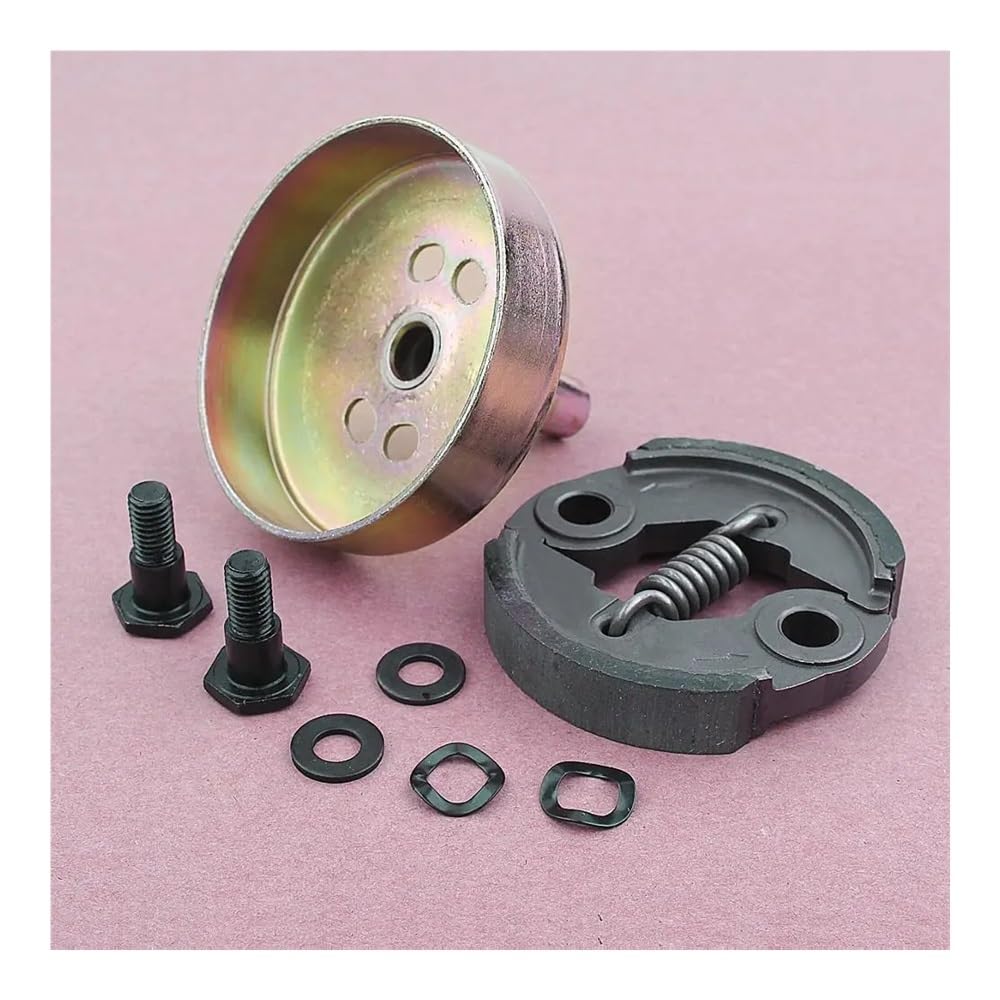 Kit de Embrague 9T Compatible con desbrozadoras de Motor pequeño GX31 GX35 de 1,3 HP y Piezas for césped.
