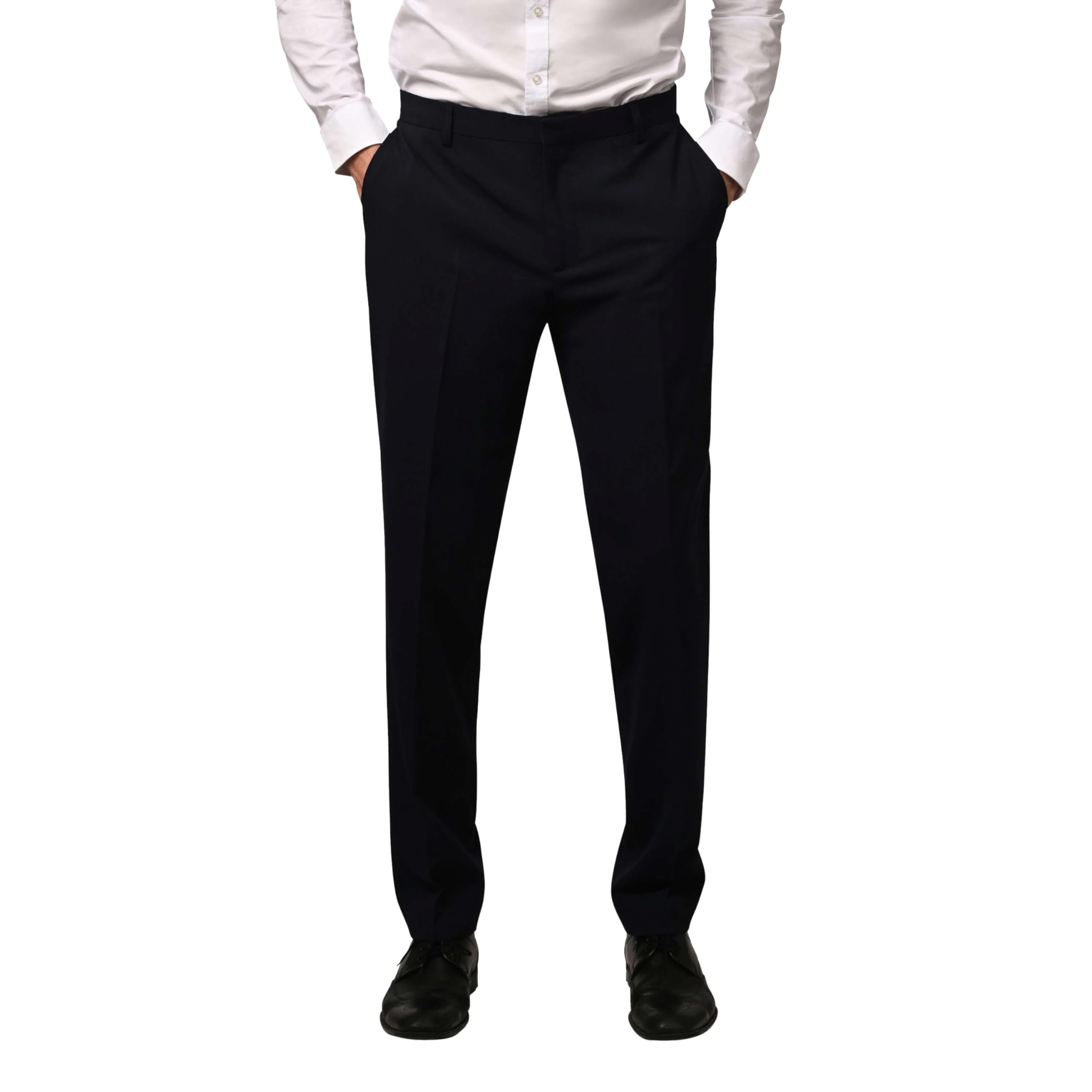 Anzugsakko Herren 2-Knopf Sakko - oder Business Anzug mit Anzughose - Regular-Fit - Sakko und Hose in verschiedenen Größen kombinierbar - mit Kleidersack