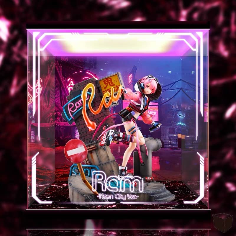 Amazon.co.jp: 専用 フィギュアケース ラム -Neon City Ver.- 1