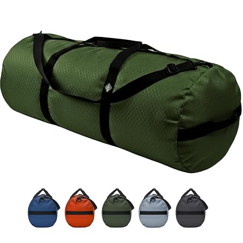 175L Extreme Duffel Bag, Heavy-Duty Gear Bag, 1050D Tuff Cloth,