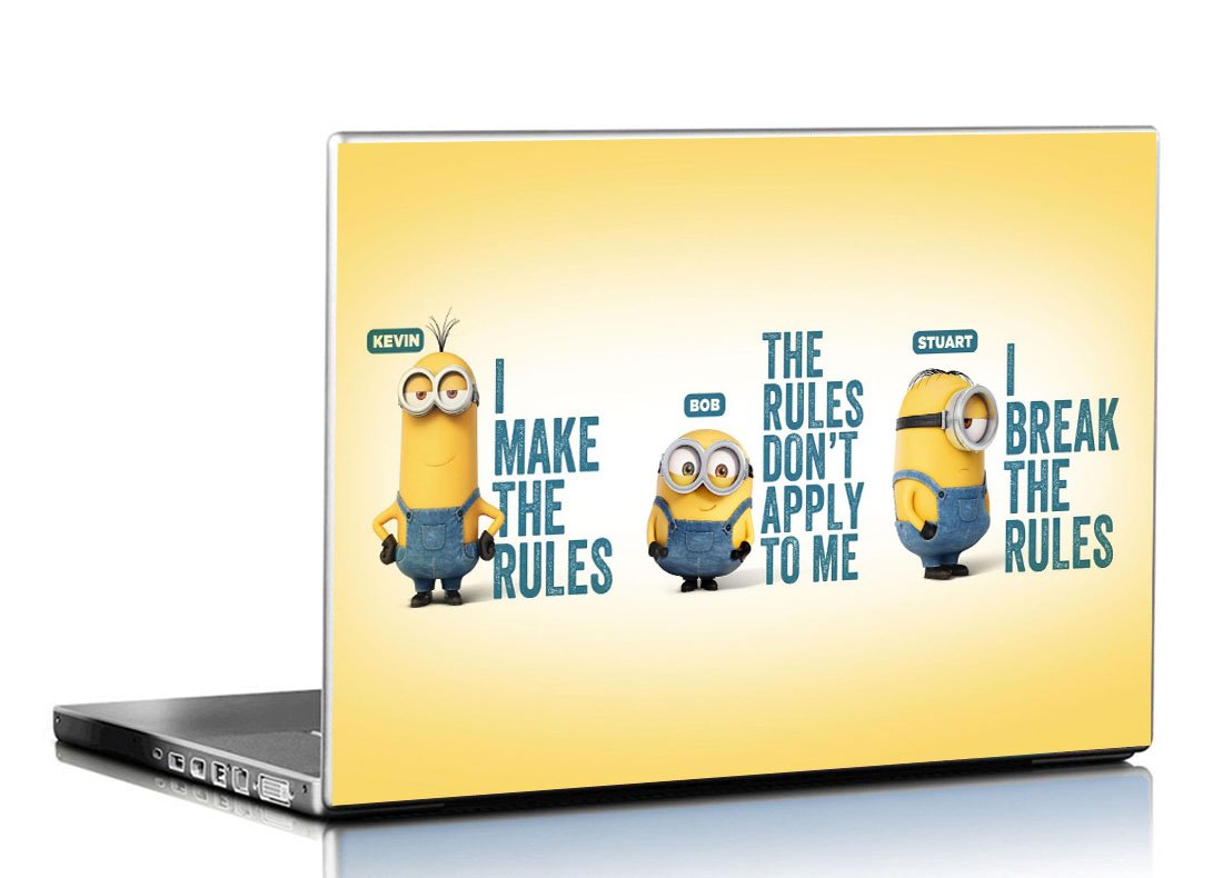 PIXELARTZ Laptop Skins Animated 15.6 Inches Laptop Skins/Stickers for Dell-Lenovo-Acer-HP (4090) (B077VKKPJM) Amazon Price History, Amazon Price Tracker