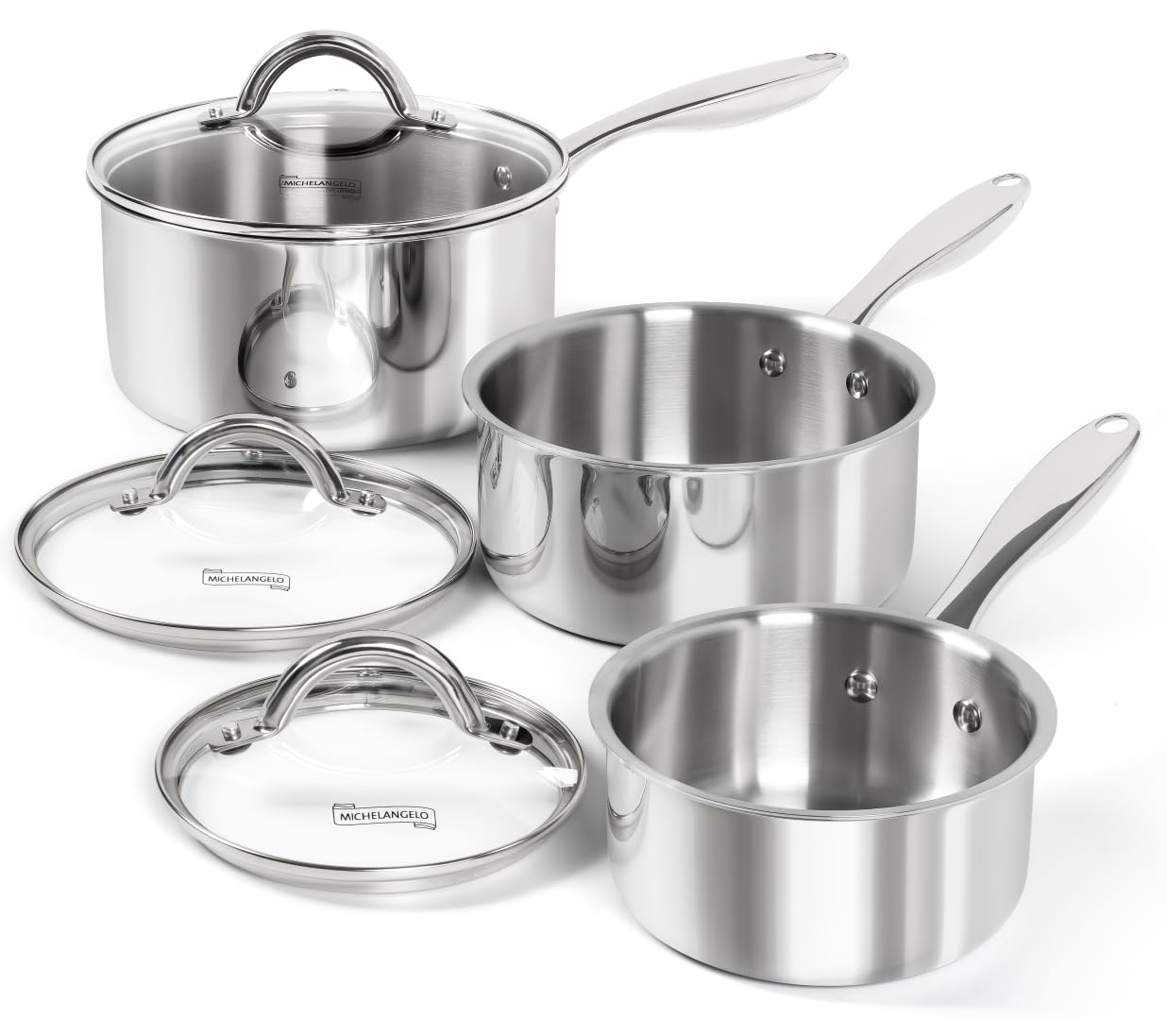 MICHELANGELO Saucepan Set