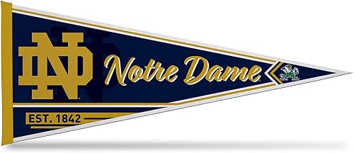 Vista 149 de Rico Industries NCAA Banderín Clásico de Fieltro para Decoración de Pared de 12" x 30" - Ideal para Decoración del Hogar/Dormitorio/Cueva de Hombre