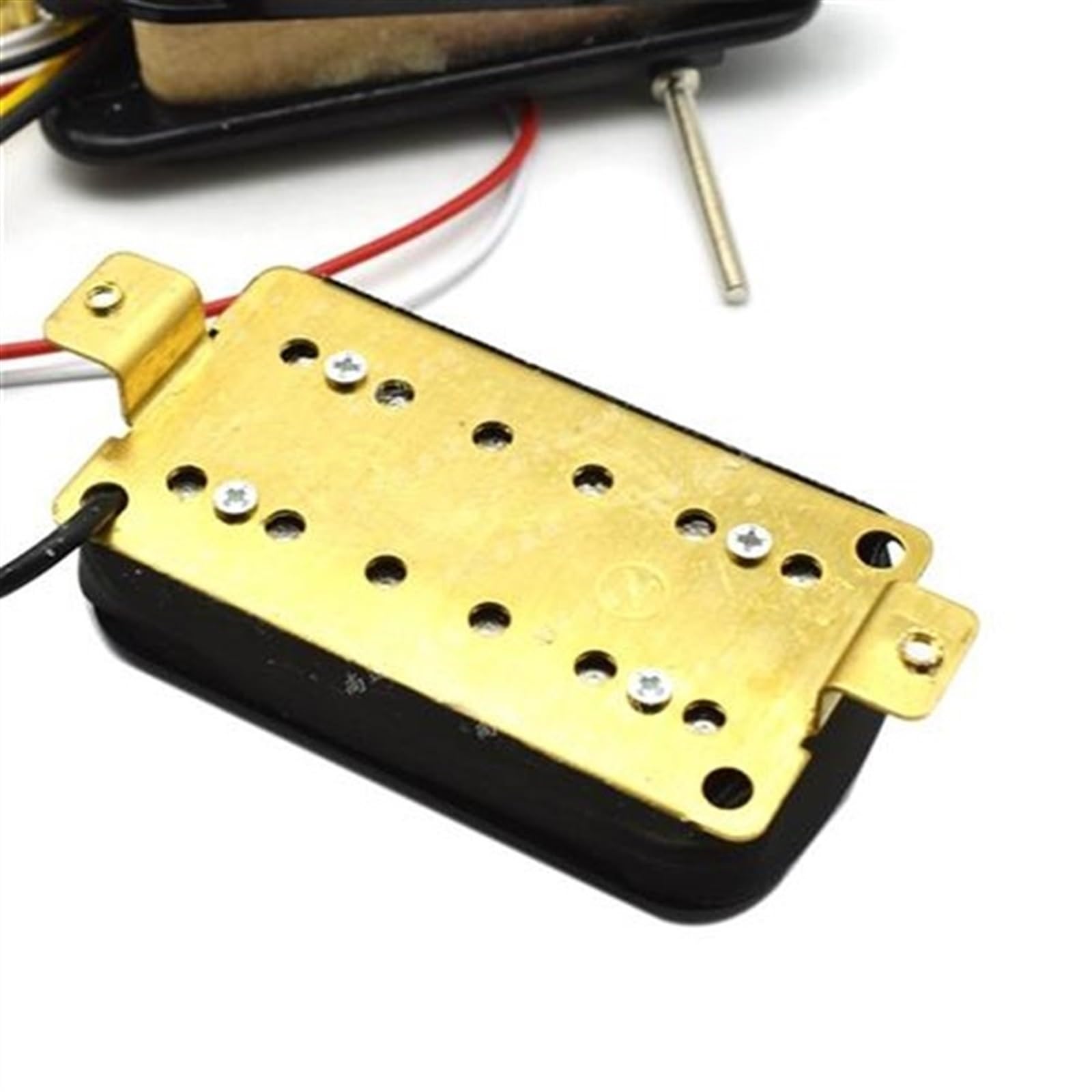 Conjunto De Línea De Captación De Guitarra Eléctrica ST HSH Con Kit De Cableado De Potenciómetro De 500 K(White)