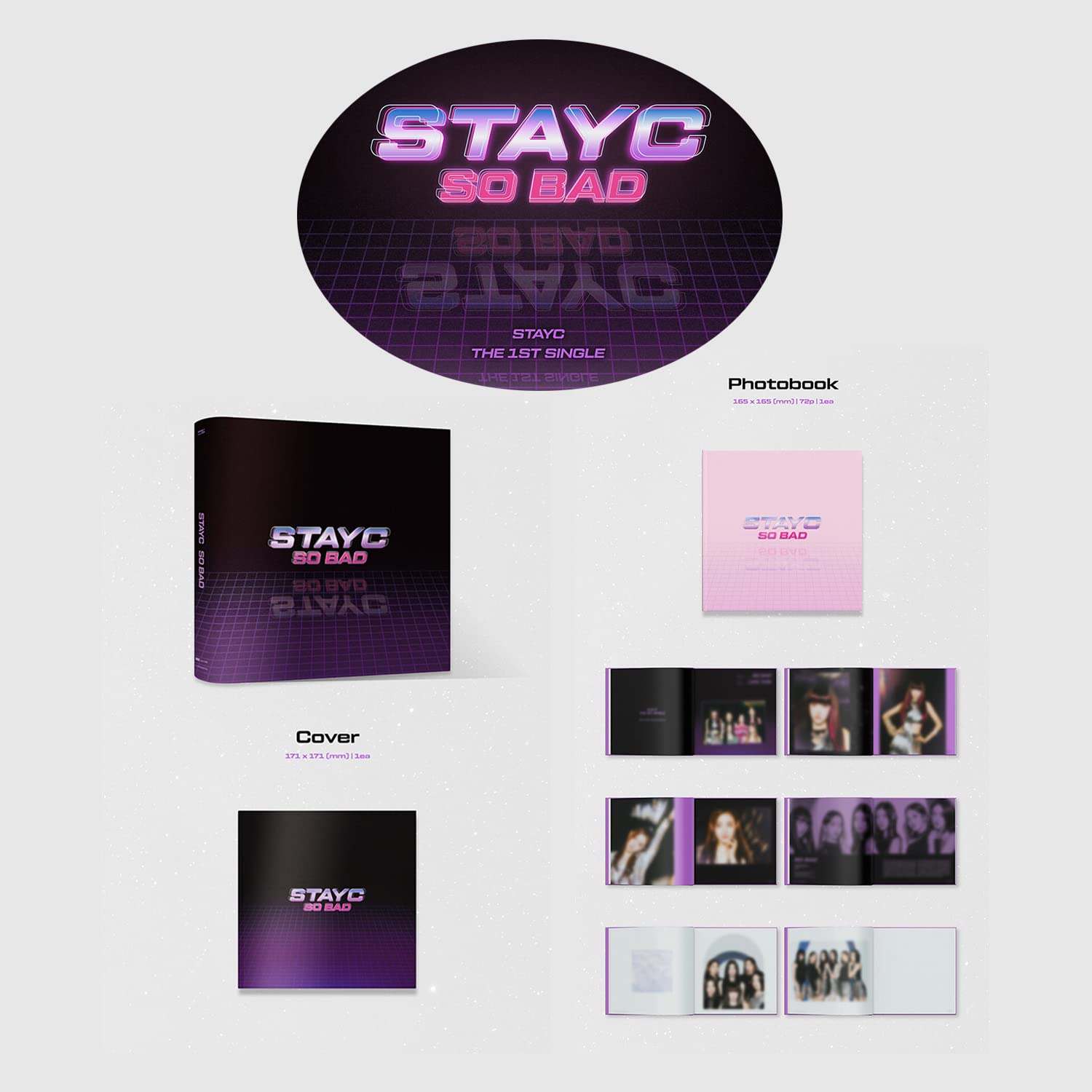 Amazon.com: STAYC - The 1st Single Album [Star To A Young