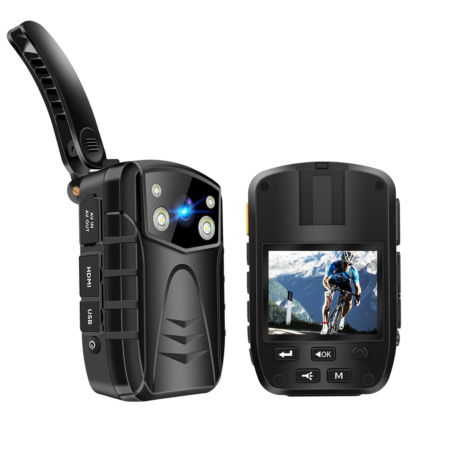 Kastwave Body Camera For Law Enforcement 1296p Hd Body Cameras