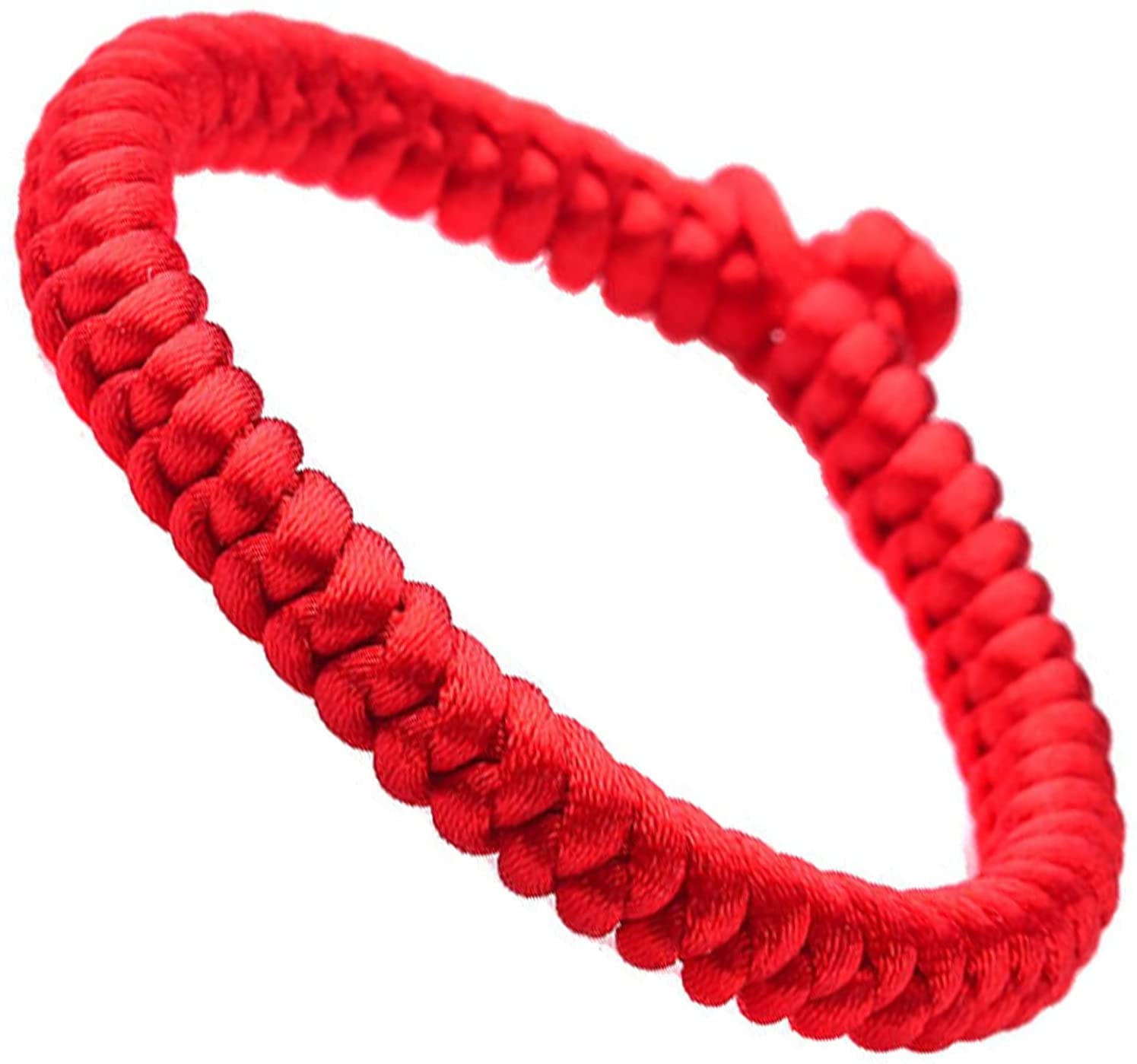 Cuerda de Mano， Pulsera de Hilo Rojo Pulsera for Mujeres Hombres Pulsera de Riqueza Pulsera roja Tejida a Mano Amuleto Cuerda de la Suerte Cordón Rojo