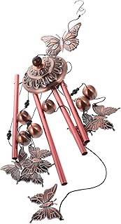DOITOOL 1 Peça Pingente De Sino De Vento De Metal Sinos De Vento De Metal Decoração Externa Sinos De Vento De Jardim Interno Sino De Vento Externo Sino De Vento Para Decoração De Varanda
