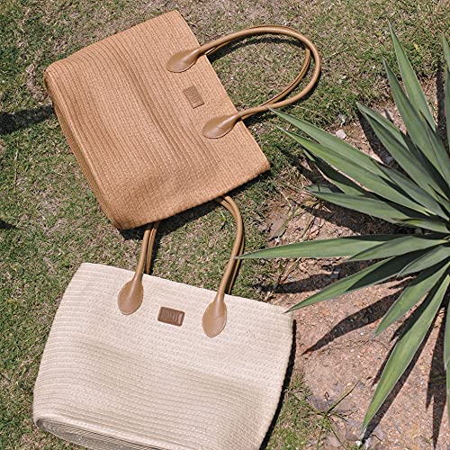 Bolso Tote de Verano para Mujer en Rattan miniatura 3