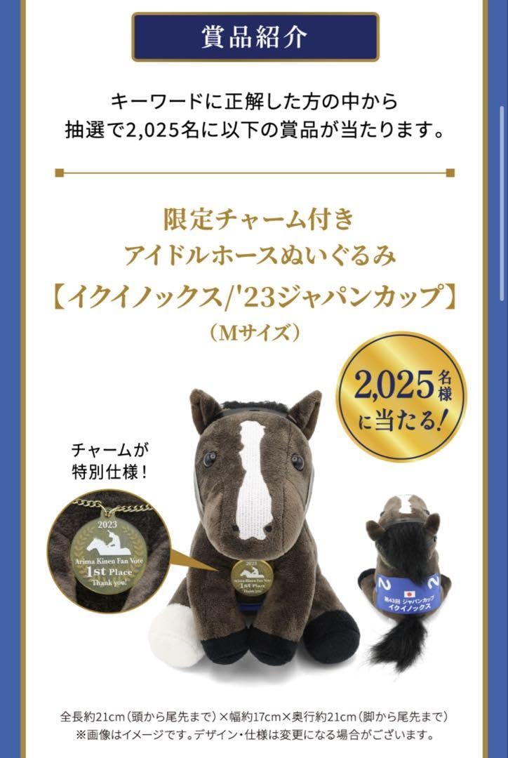 Amazon.co.jp: 【非売品】 限定チャーム付きイクイノックス アイドル