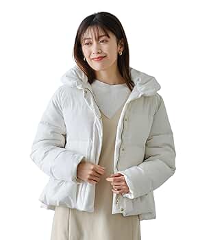 Amazon | [ミッシュマッシュ] ダウン アウター ショートダウン