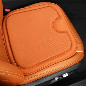 Amazon.com: HBXNMOC Leather Memory Foam Car Seat Cushion
