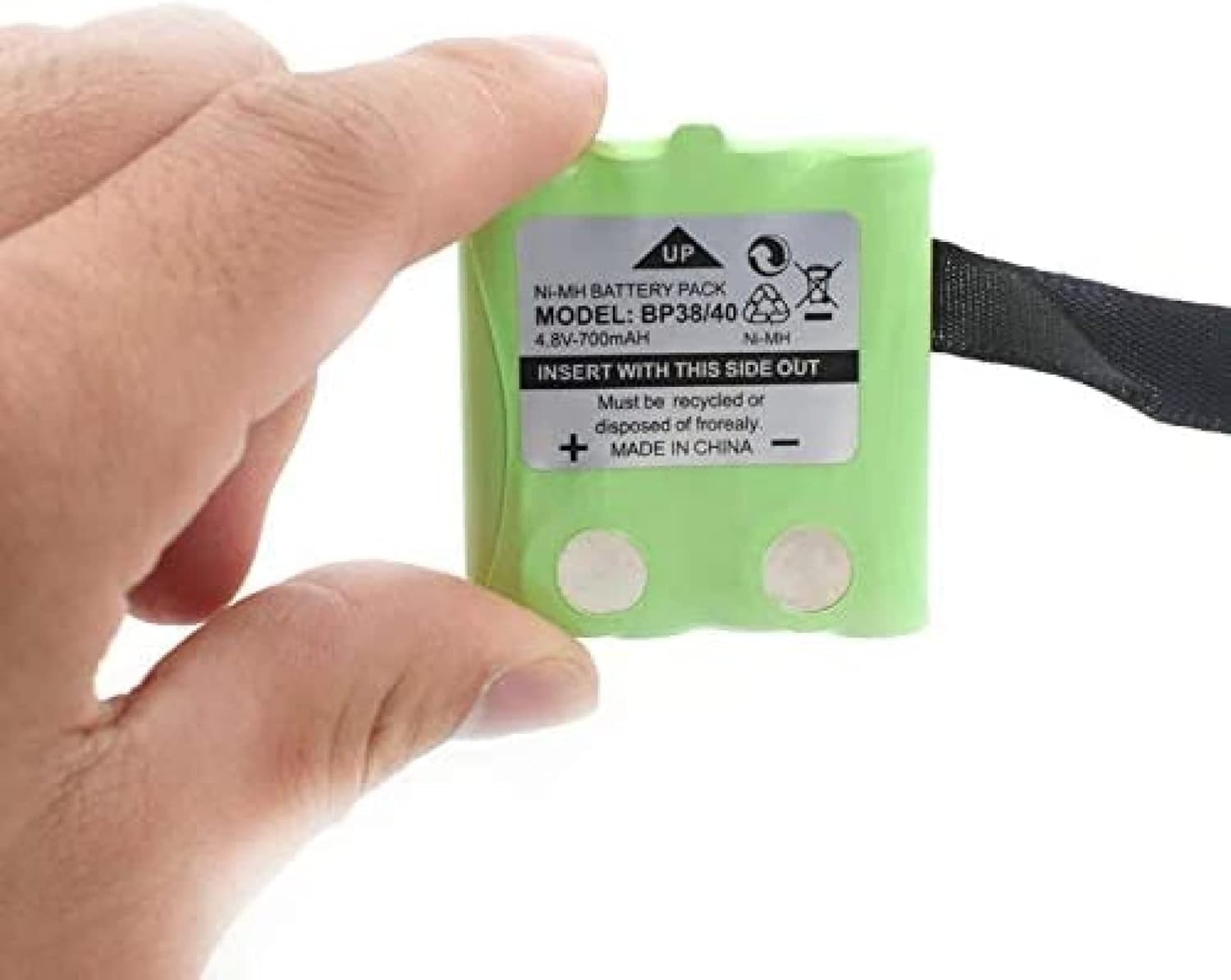 Varta 充電式ボタン・コイン電池, ニッケル水素電池, 公称電圧4.8V, 容量150mAh, 55615604940