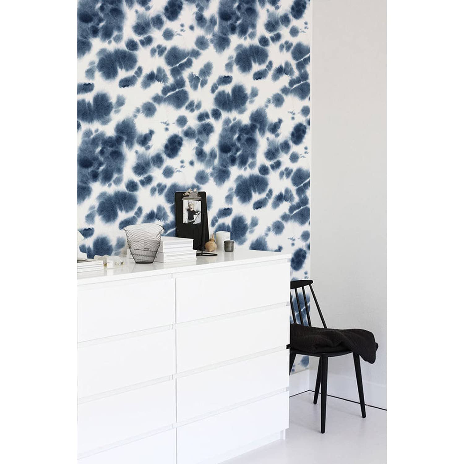 Papier peint latex Coloray Encrer 208x146cm lavable pour décoration murale cuisine