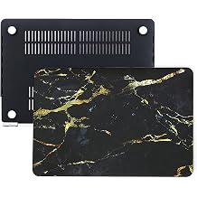 McStorey MacBook Pro 13  n  K l f A1425 A1502 Uyumlu Sert Kapak Hard Case Koruyucu Retina 13 Laptop K l f  Siyah Mermer Desenli  nce Hafif Tam Koruma Siyah