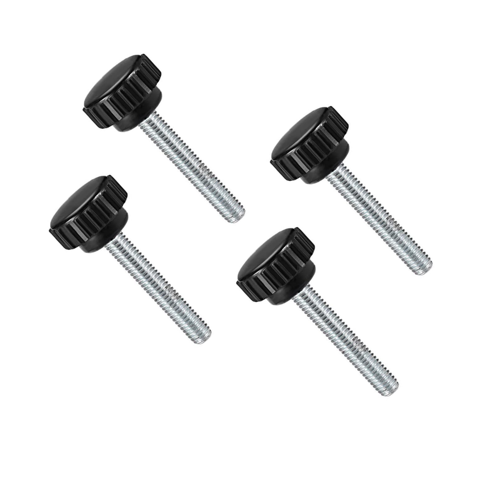 Boxonly Male Thread Knurled Clamping Knobs Grip Thumb Screw on Type for Saw Drill Press