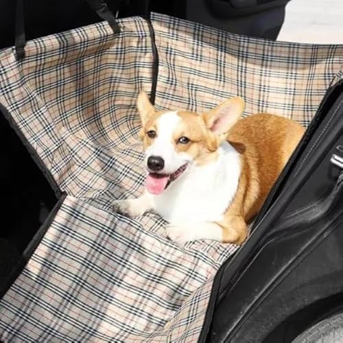 Capa Protetora Pet Meio Banco Impermeável Banco Traseiro Carro Luxo Espaçosa Confortável Cães Gatos