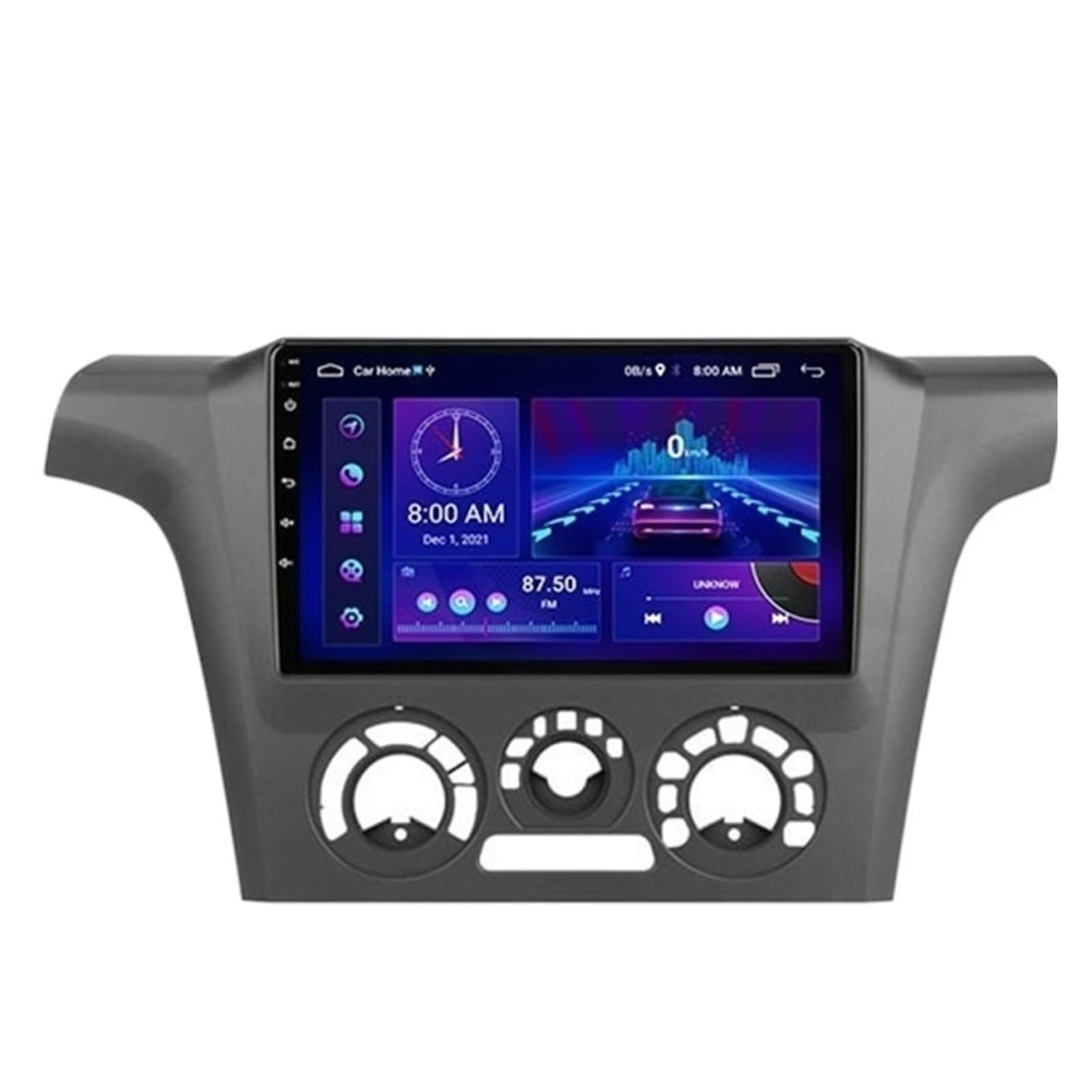 Radio Samochodowe Stereo Multimedialny Odtwarzacz Wideo Nawigacja GPS łAtwa Instalacja(T4Plus-ADAS DVR)
