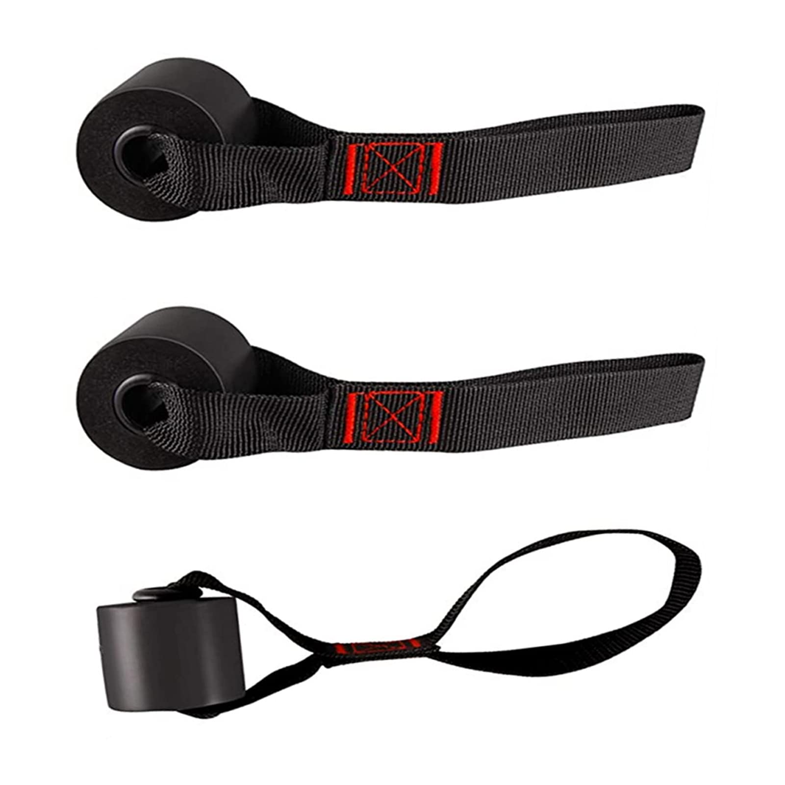 3 Pieces Door Resistance Bands Cable Door Foam Exercise Training Strap Over Door for Workout Fitness
