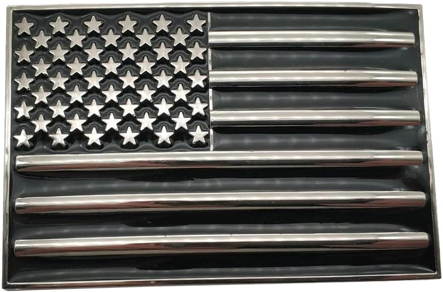 Xwest American Flag Belt Buckle