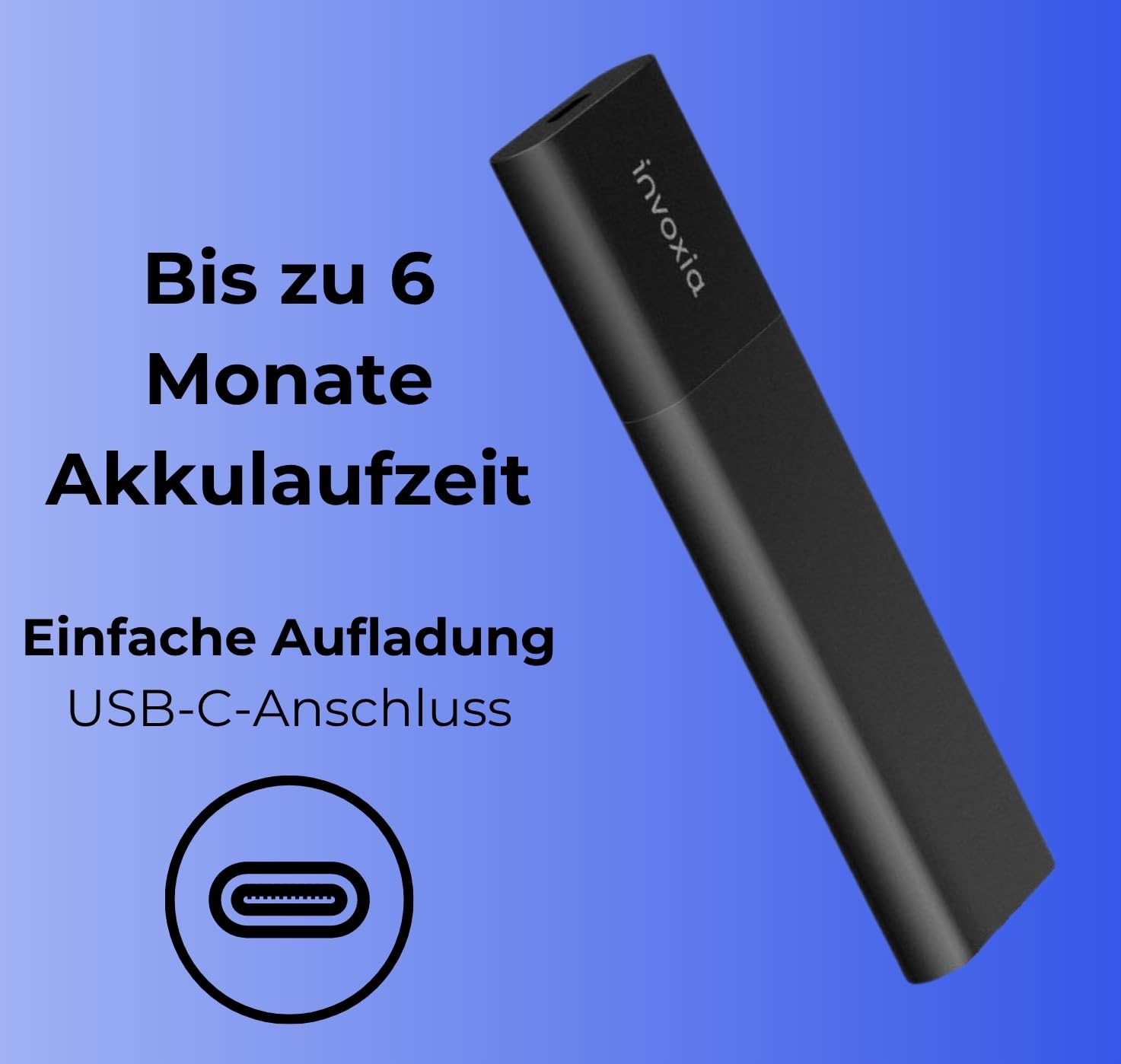 Invoxia GPS Tracker Edition 2026 - wasserdicht, verbesserte GPS-Genauigkeit, USB-C - Netzwerk-Abonnement inklusive 3 Jahre - Live-Lokalisierung, Diebstahl & Bewegungsalarm - Autos, Motorräder