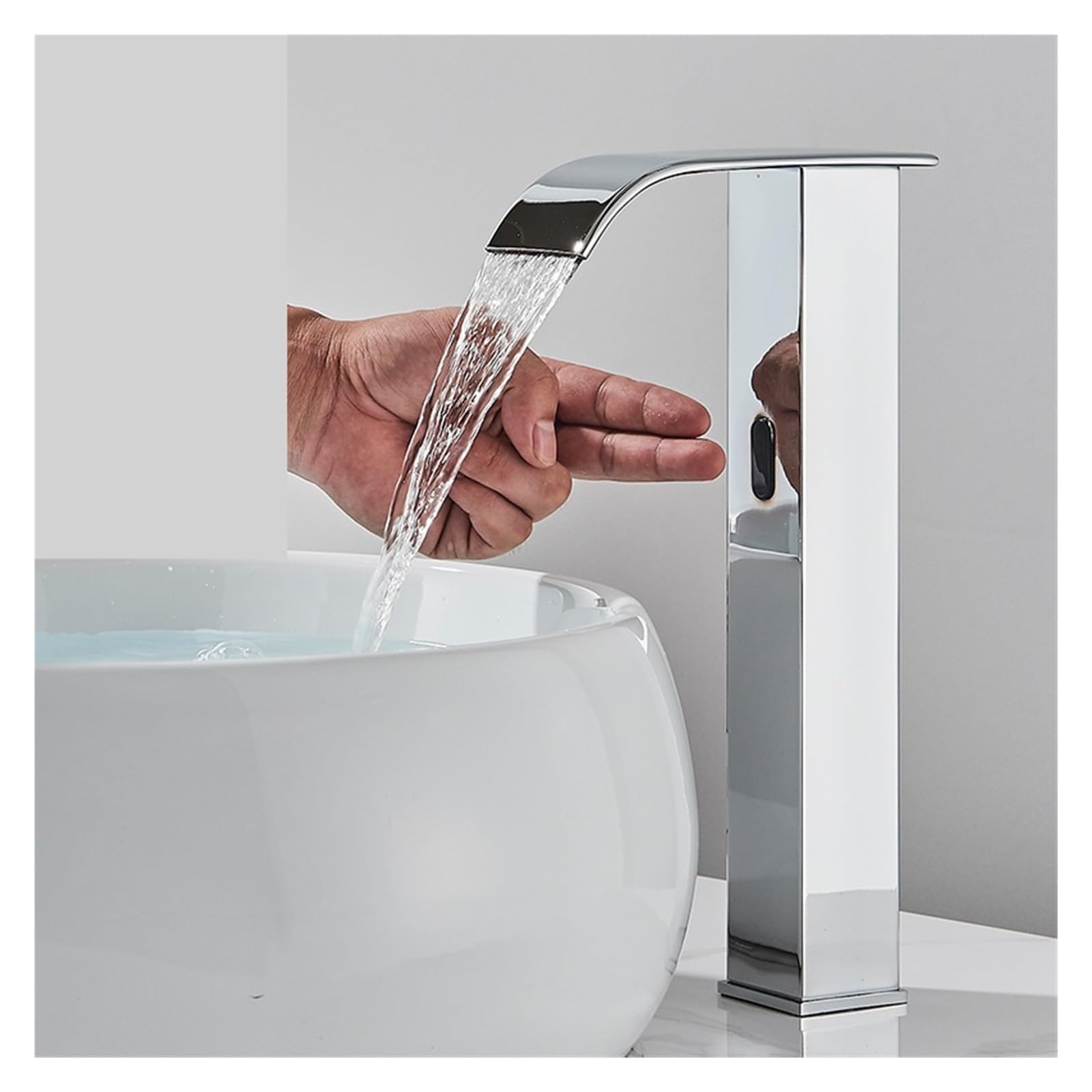 Robinet automatique de salle de bains à commande manuelle anti-gaspillage