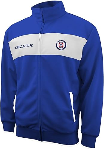 Miniatura 10 de Icon Sports Federacion Mexicana de Futbol Asociacion Club Universidad Nacional A.C. - Pumas - Chaqueta deportiva para hombre, con cremallera