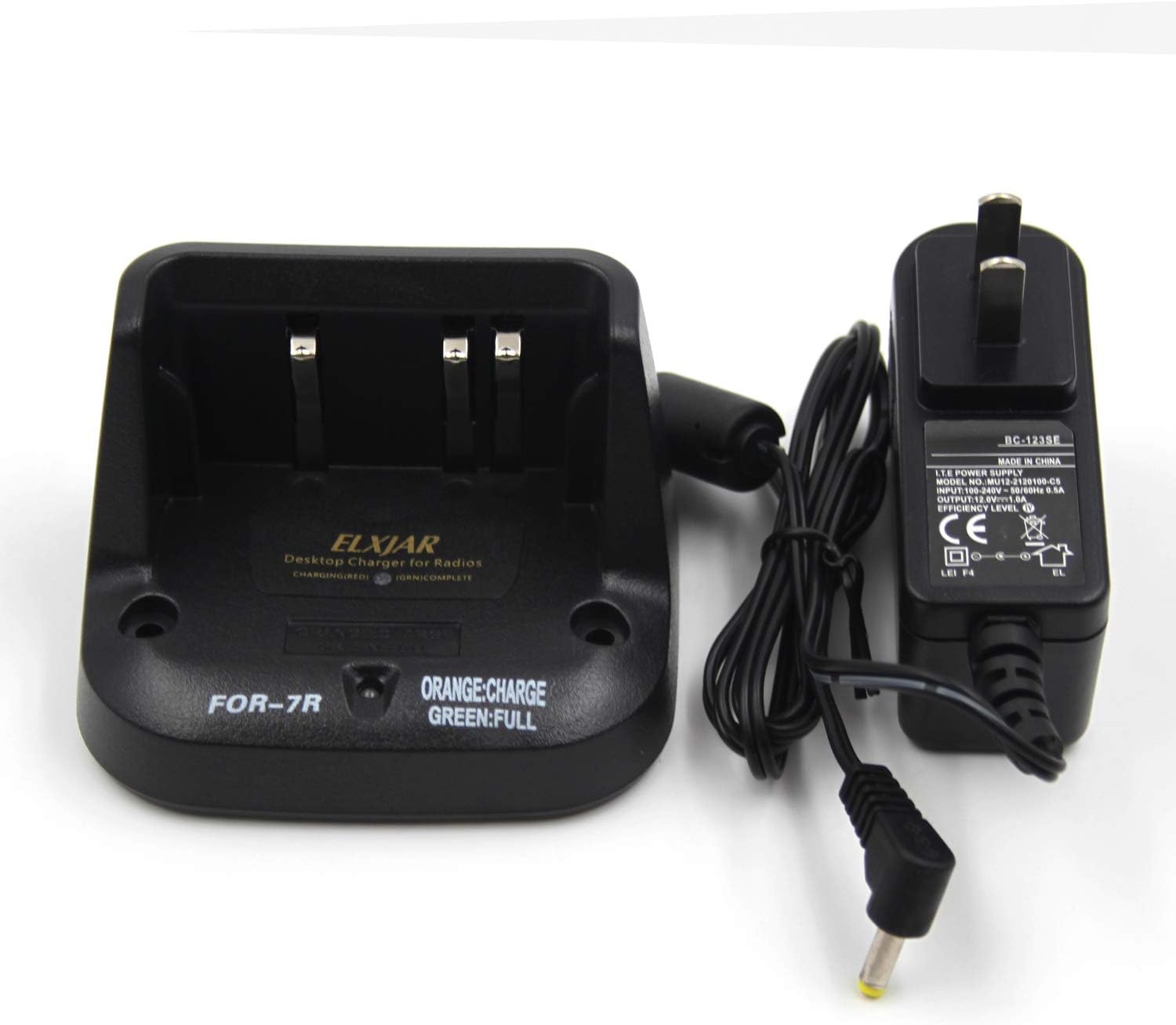 (2-Pack) CD-15A FNB-58 FNB-58Li FNB-80 FNB-80Li Battery Charger Compatible with Yaesu Vertex VX-5R VX-5RS VX-6 VX-6R/E VX-7R VX-7RB Standard Horizon HX460 HX460S HX460SB HX460SS HX471 HX471S HX471SB